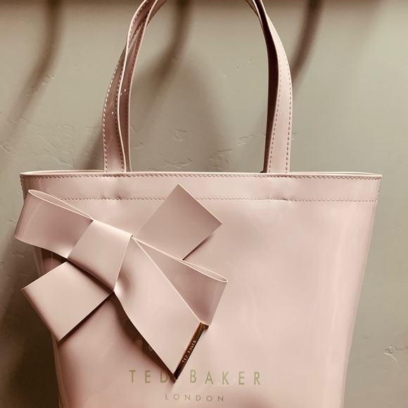 Ted Baker Handbags - Ted Baker Pink Bow Detail Tote